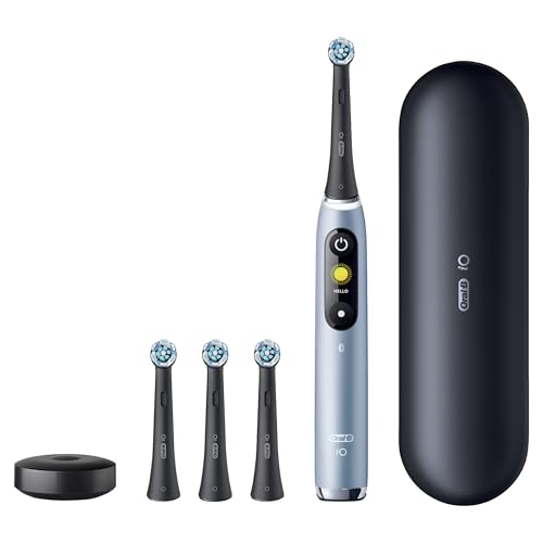 Oral-B iO Series 9 Electric Toothbrush with 4 Brush Heads, Aqua Alabaster photo 12