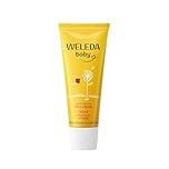 Weleda Baby Face Cream, Calendula Moisturiser, Moisturising Cream for Baby, Delicate Skin, Dermatologically Tested, Gentle Protection, Developed by Professionals, Lanolin, 50ml