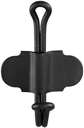 WENKO Percha Mural Nostalgia, Negro Mate, Stainless Steel, Black, One Size - Image 3
