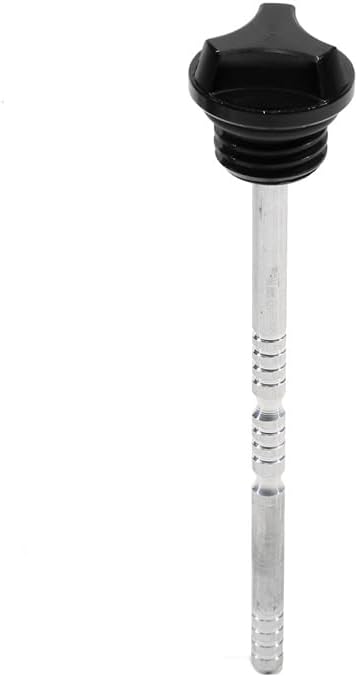 1pc Scooter Motorcycle Engine Oil Dipstick Cap Plug Engine Crankcase Oil Level Gauge Aluminum CNC Machined Motorcycle Part(Red)