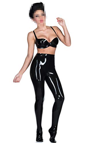 Latex Rubber Tights Gimmi Female Stylish Leggings Trousers Pants 0.4mm