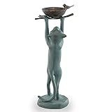 SPI Home Cast Aluminum Cat Bird Feeder 22.5 Inches High