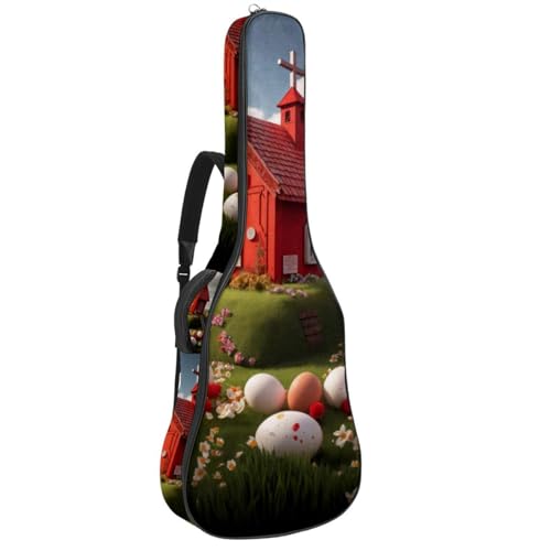Étui guitare acoustique 101,6 cm rembourré avec sac imperméable