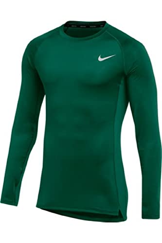 T-shirt d'entraînement manches longues homme fitness musculation running noir