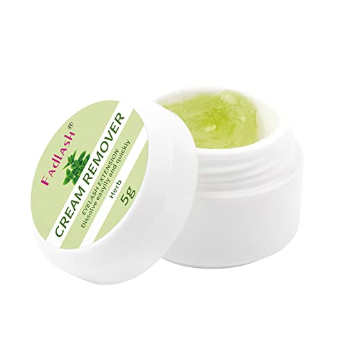 2. Bild von Wimpernremover Cream Wimpernkleber Entferner Cream Lash Extension Remover Wimpern Verlängerung Entferner Creme 5g Wimpernverlängerungs Kleber Entferner Duft: Herb 1 stück (1er Pack)