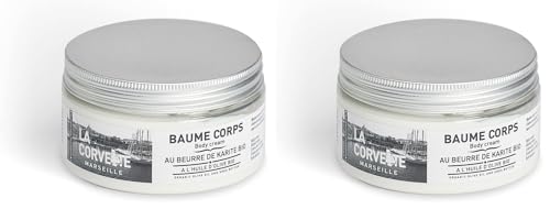 Baume corps à l'huile d'olive bio La Corvette karité crème hydratante
