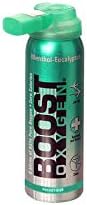 Boost Oxygen- 95% Pure Aviator’s Oxygen- 2 Liters , Aqua, Small