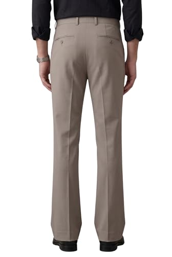 Image of Men's Trendy Bootcut Trousers - Modern Flared Fit | Premium Formal Pants