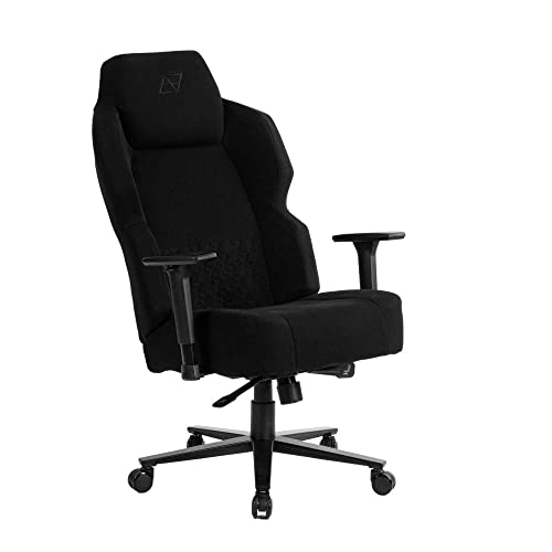 Cadeira Gamer Elements Magna Linho Preta glide