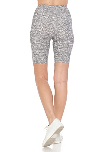 Leggings Depot Women's 10"/ 8"/ 5"/ 2" High Waist Active Running Shorts, Womens Biker Shorts - Image 4