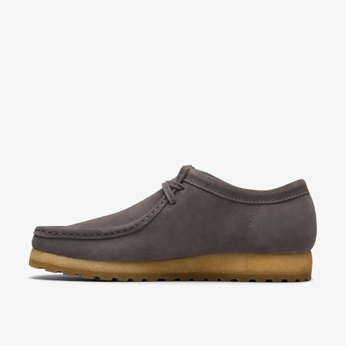 Clarks Originals Men's Wallabee RB Grey Suede 261830952