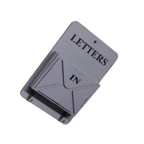 VOSAREA Scaffale da Parete Vintage in Legno con Ganci Porta Chiavi e Contenitore Mensola Portaoggetti Decorativa per Casa Supporto Posta e Chiavi da Muro Organizzatore Multiuso per