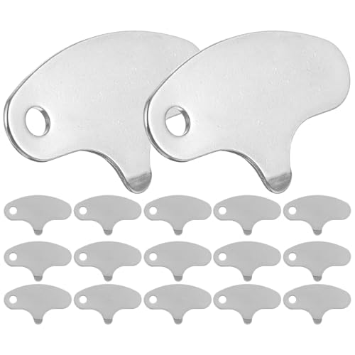 CATIEBYE 25 Abridores de Nueces de Macadamia de Acero Inoxidable Herramienta Manual Ligera y Práctica Descascaradora Doméstica para Reuniones y Fiestas Accesorio Metálico Fácil de Usar