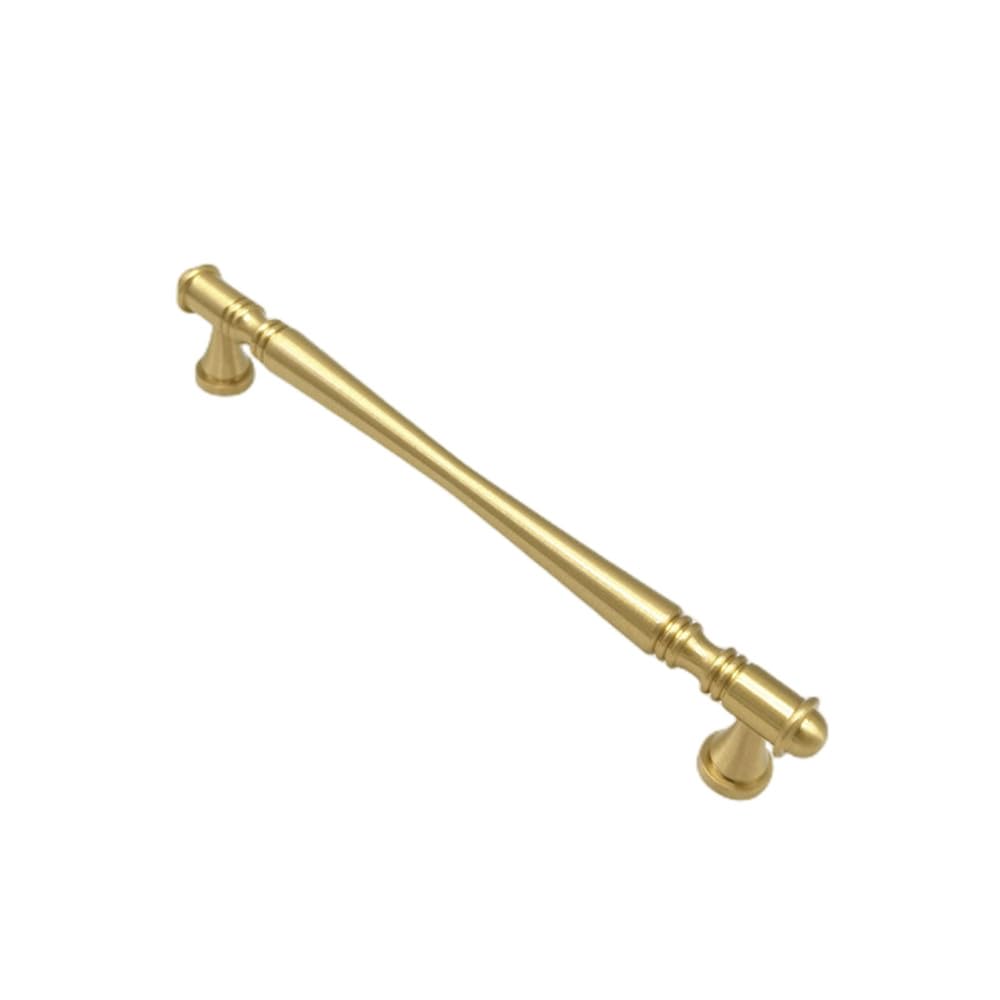 Tiradores de armario de muebles de latón, tiradores de cajón de armario de armario cromado, tiradores de puertas de cocina, herrajes brillantes, latón, 160mm