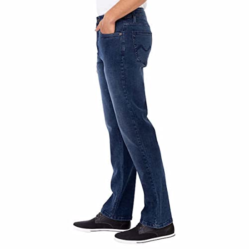 Men's Stretch Relaxed Fit Straight Leg 5 Pocket Jean3