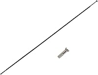 Vista 1 de eforsit Material de fibra de carbono Radios de bicicleta de 9.724 in - 12.087 in con tapas de cobre, cubo de tracción recta, radios de rueda plana