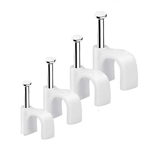 CARE N TOUCH 400pcs Cable Clips with Steel Nails 4mm 6mm 9mm 12mm Cable clip (B084TFVQMN) Amazon Price History, Amazon Price Tracker