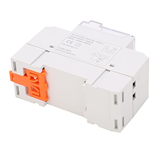 Interruptor temporizador digital programable y cronómetro exacto de ABS para electrodomésticos 3