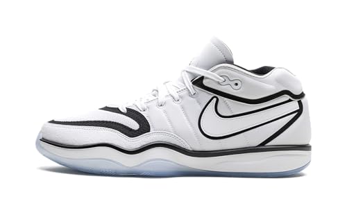 NIKE G.T. Hustle 2 Mens Basketball Shoes DJ9405-102 (White/Black), Size 9