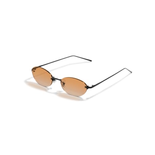Image of SAM AND MARSHALL DUSK Sunglasses I Rimless I 400UV Protection I Metal Built I Oval Sunglass I Unisex