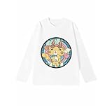 [RYSTIX] メンズ 長袖 妖怪ウォッチ グッズ ロングTシャツ カットソー おもしろ トレーナー 大きいサイズ トップス 春秋冬服 通勤 通学 インナーシャツ