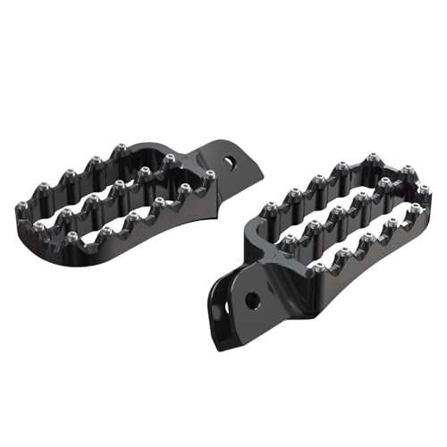 Repose Pieds Moto pour R1250GS et R1200GS, Pédales Larges Noires 2019-2024