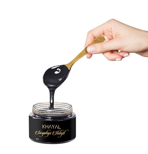 Image of Khayal Suryatapi Shilajit /Shilajeet - 30gm | 500mg / Serving|Pure Himalayan Resin | Boosts Energy, Immunity & Holistic Wellness | For Men and Women||Pack of 1