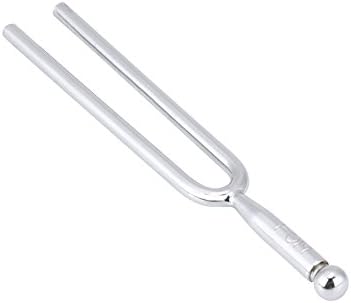 RiToEasysports kamerton, standardowa stal nierdzewna A 440Hz skrzypce tuner gitarowy Instrument Tone Tool z futerałem do przenoszenia