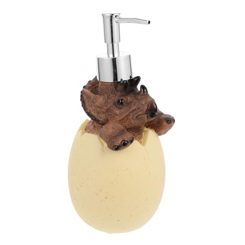 Hemobllo Distributeur De Lotion à Pompe Dinosaure 560ml Créatif à Pression Triops Flacon De Lotion Rechargeable pour Voyage Maison Bureau Environnement