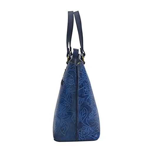 Image of Anuschka Women's Original Hand-Painted Genuine Leather Medium Tote