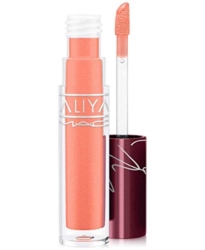 MAC Aaliyah Lipglass" Li Li's Motor City - Coral with shimmer" LIMITED EDITION