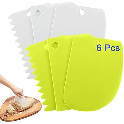 AOBETAK Raspador de Masa de Plástico Cover