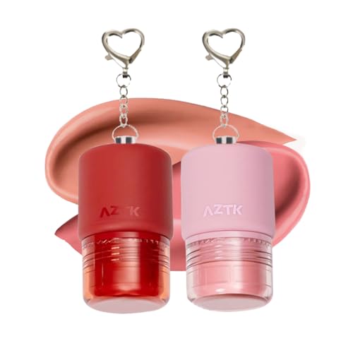 AZTK ���b�v�O���X �ێ� 2�F�g���������b�v�W���� ���b�v�X�e�B�b�N �L�[�z���_�[�t�� ���g ���������֗� �c���� �F�����b�v �����ɂ��� �V���R���u���V�t ���b�v�e�B���g ������ ���F �ێ� 2.5g+2.5g�iCJ01#)