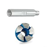 Gdfnmogo Meule diamant en forme de bol de 2,5 cm pour meuleuse d'angle, disque de meulage ...