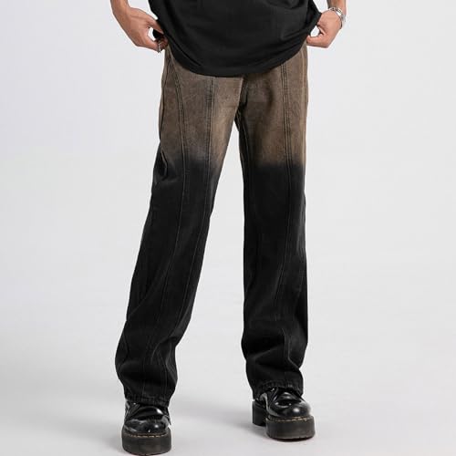 Men's Baggy Jeans Y2K Vintage Casual Jeans Streetwear Dance Skateboard Jeans Striaght Leg Denim Pants2