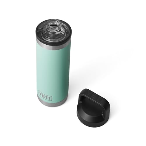 Image of YETI Rambler 18 oz Bottle, Vacuum Insulated, Stainless Steel with Chug Cap, Seafoam