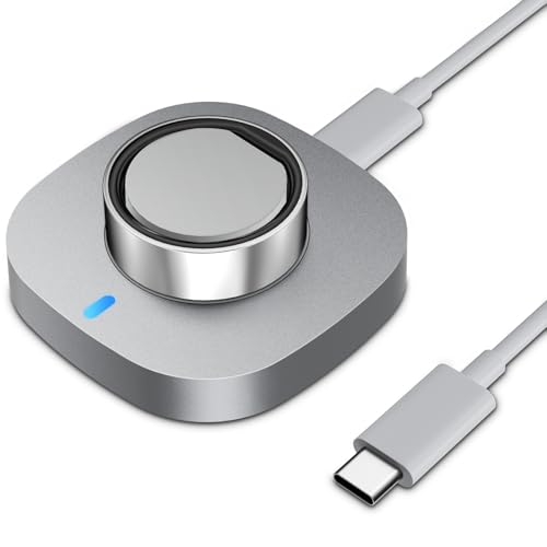 Charger Compatible with Ultrahuman Ring-Size 7,Fast Safe Charging Dock with USB-C Cable,Portable Design for Ultrahuman R - Detailed View