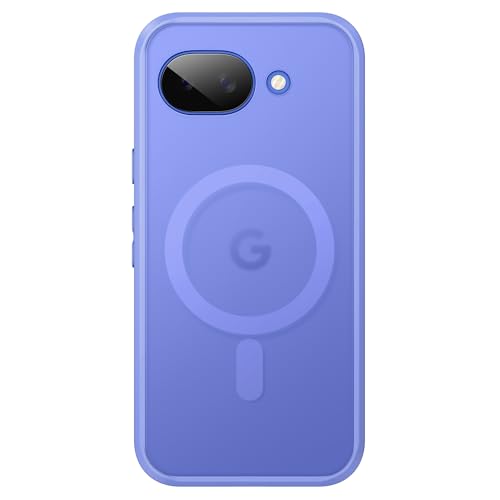 Image of JETech Magnetic Cover Case for Google Pixel 10a, Compatible with MagSafe, Translucent Matte Back Shockproof Phone Cover (Lavender)