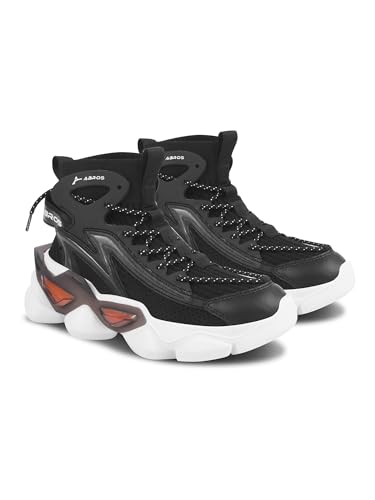 Image of ABROS YAMA-O Chunky Sole High-Top Sneakers for Mens
