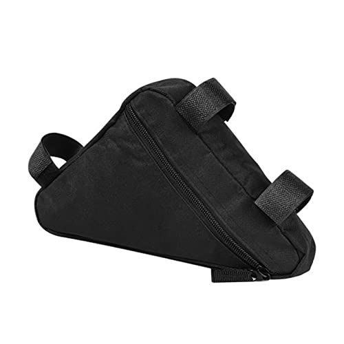 DSBAOMA Bike Triangle Frame Bag Bicycles Front Handlebar Bag Strap-On Saddle Bag Cycling Bike Storage Tube Bag
