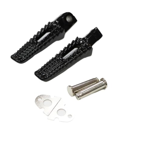 Motorräder Fußrasten Motorrad-Fußrasten-Pedale Hinten Für Suzuki GSX-S750 GSX-S1000 GSX-S 750 1000 SV650 B-KING 2008–2019(Black)