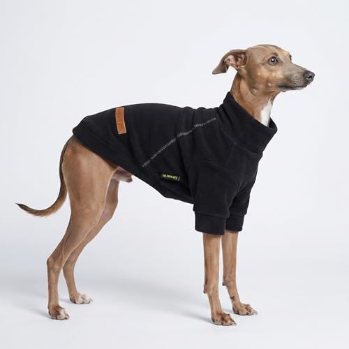 Image of Fitwarm 3 Pack Classic Fleece Dog Sweater, Winter Clothes for Small Dogs Boy Girl, Turtleneck Dog Sweatshirt, Pet Pullover Jumper, Cat Apparel, Black, Olive Green, Cream, Small