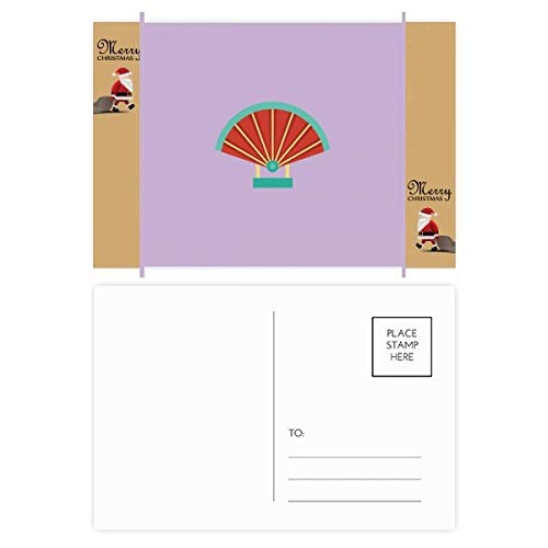 Cartes postales de remerciement Père Noël chinois pour vos vœux de fin d'année