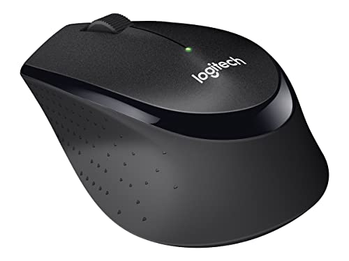 Logitech M330 Silent Plus Ratón Inalámbrico, 2.4ghz, Nano Receptor Usb, Seguimiento Óptico, Resolución 1000 Dpi, Batería De 2 Años, Compatible Con Pc, Mac, Portátil, Chromebook - Negro
