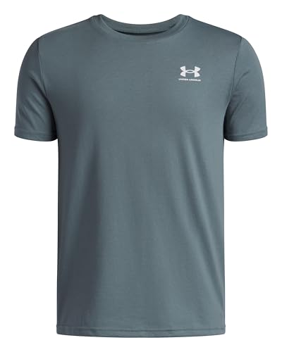 Image of Under Armour Kids Sportstyle Left Chest Short Sleeve T-Shirt (Big Kid)