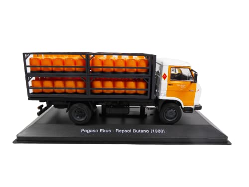 OPO 10 - Camión publicitario 1/43 Pegaso Ekus 1988 Compatible con Gas butano Repsol (ES01)