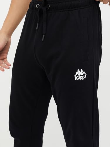 Image of Kappa Men Black Track Pant