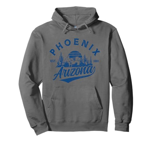 Souvenir vintage del Phoenix Arizona AZ Pride Sudadera con Capucha