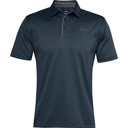 Image of Under Armour Men's Polyester Solid Tech Polo | T-Shirt | 1290140-001