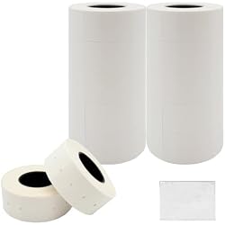 Motex 2 Line Blank Labels, Fits MX-2316NEW - 10,000 White Blank Price and Date Gun Labels